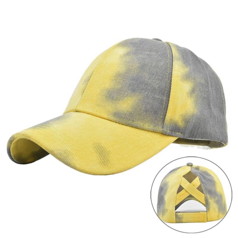 Unisex Fashion Tie-Dye Print Custom Baseball Cap