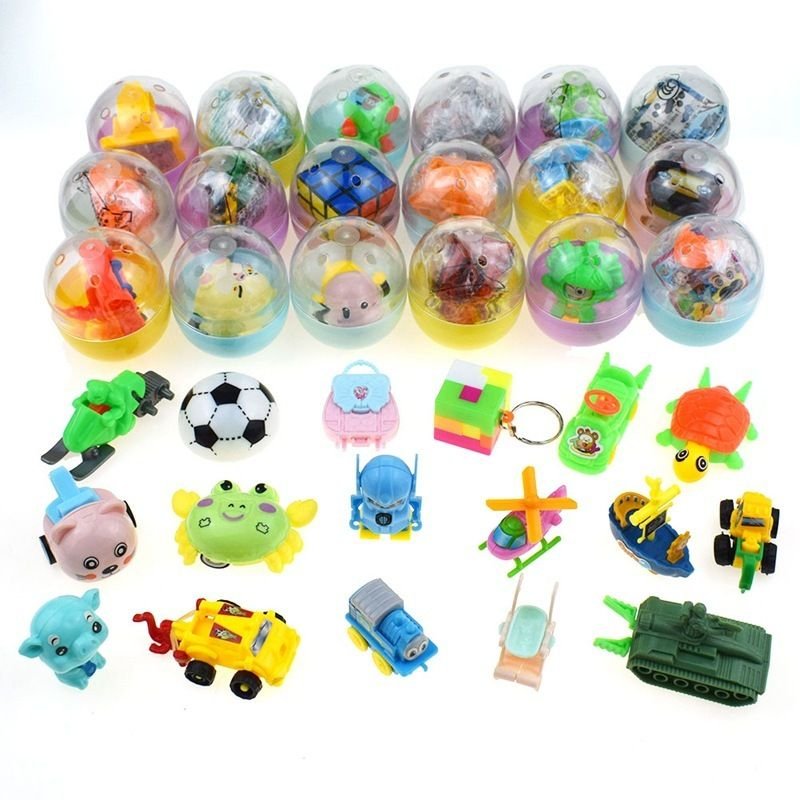 Cartoon Transparent Macaron Gashapon Ball Children Toy