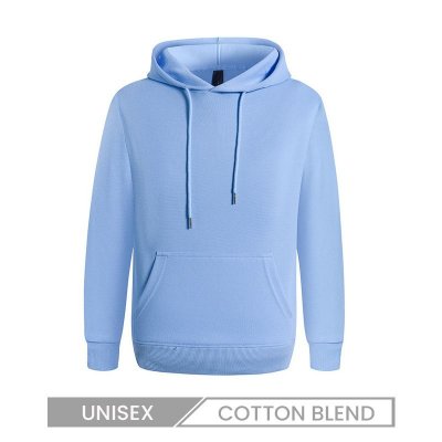 Custom Logo 300g Heavy Men And Women Casual Solid Color Hoodie