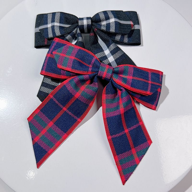 Men'S And Women'S Casual Fashion Plaid Stripe Jk Uniform Bow Tie