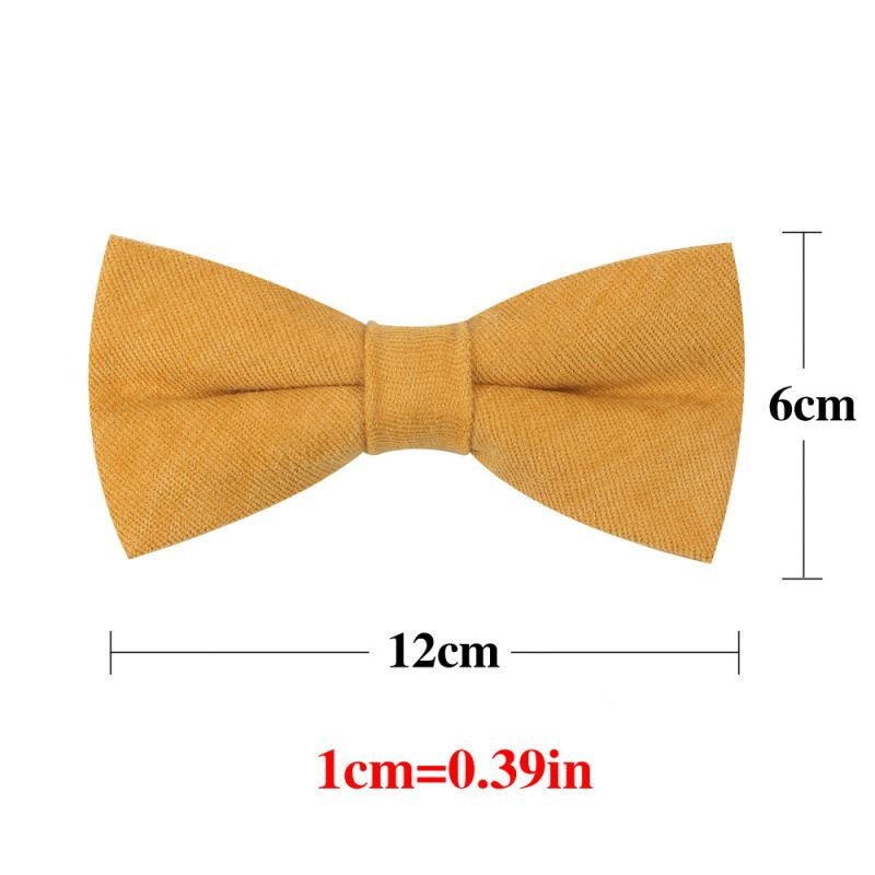 Simple Fashion Candy Color Double Bow Bow Tie