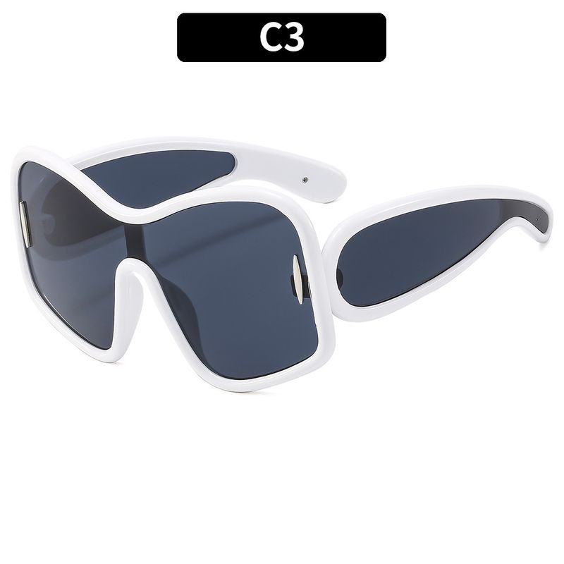 Women Fashion Creative Large Frame Sunglasses