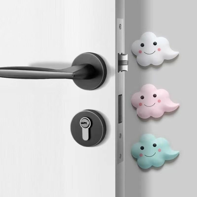 Simple Creative Cute Clouds Multifunctional Magnetic Refrigerator Sticker Anti-Collision Soft Rubber