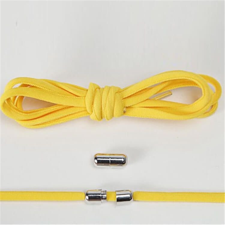 Fashion Solid Color Elastic Lazy Shoe Laces