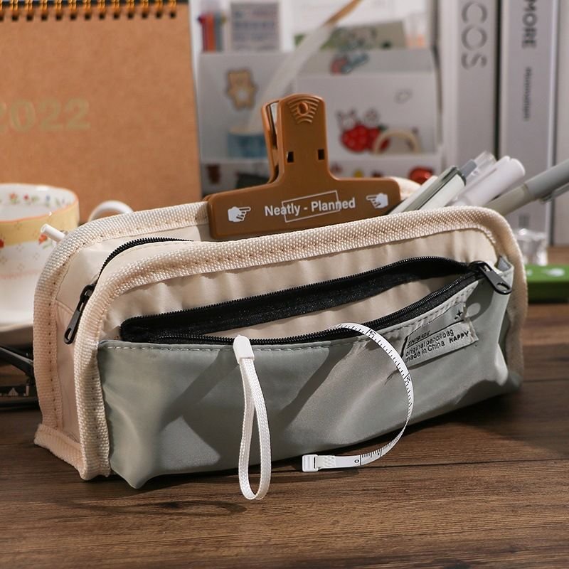 Simple Student Stationery Large Capacity Pencil Bag