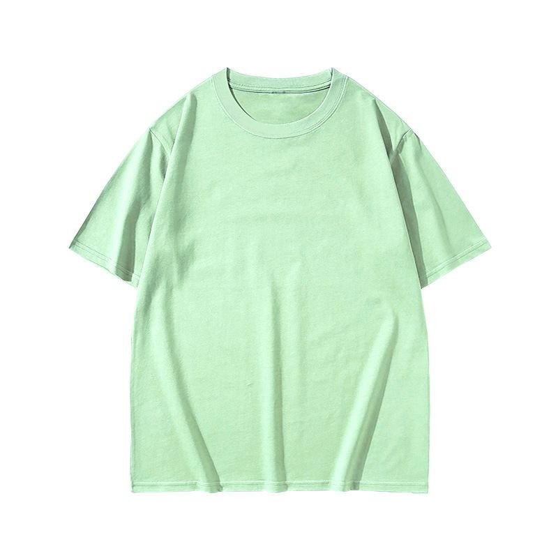 Summer Kids Children Ice Silk Short-Sleeved Crew Neck 95% Cotton T-Shirt Custom