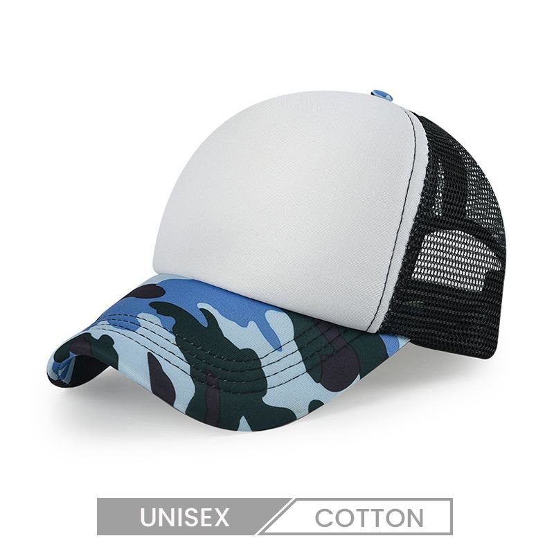 Custom Unisex Casual Color Matching Sponge Truck Hat