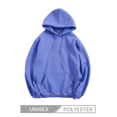 Candy Color Loose Solid Color Men Women Unisex Hoodie Custom