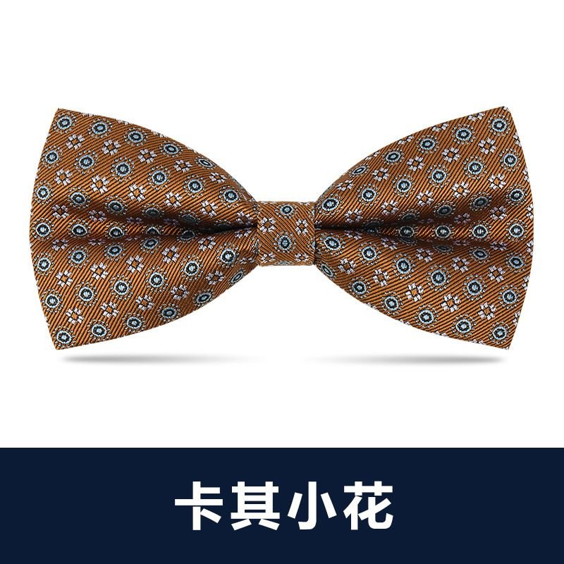 Men Simple British Style Business Dress Bow Tie