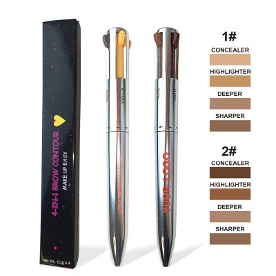 OEM Women Simple 4 In 1 Four Color Eyebrow Pencil