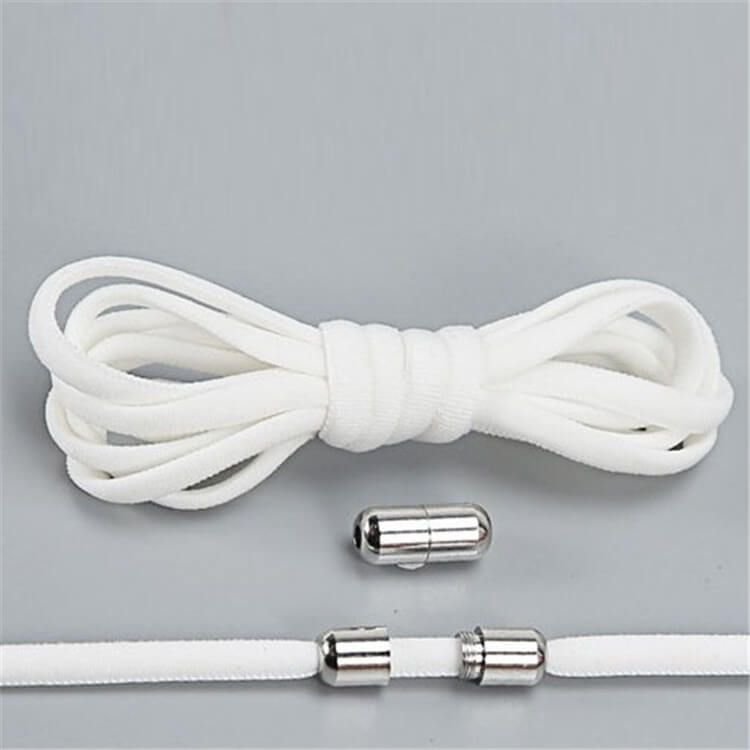 Fashion Solid Color Elastic Lazy Shoe Laces