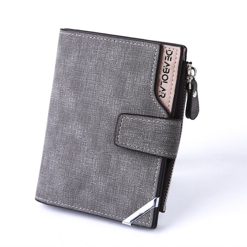 Men'S Medium Casual Retro Canvas Wallet