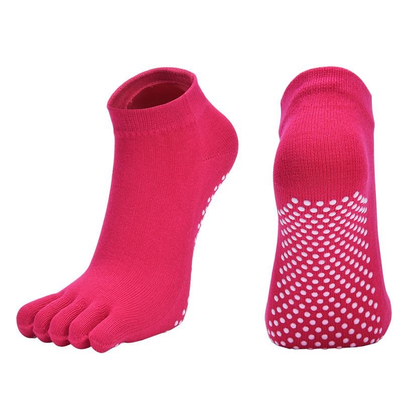 Yoga Fitness Non-Slip Dispensing Five-Finger Socks All-Inclusive