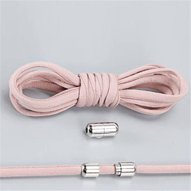 Fashion Solid Color Elastic Lazy Shoe Laces