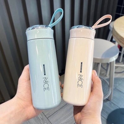 Creative Double-Layer Portable Thermos Cup