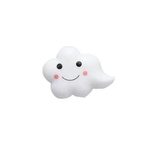 Simple Creative Cute Clouds Multifunctional Magnetic Refrigerator Sticker Anti-Collision Soft Rubber