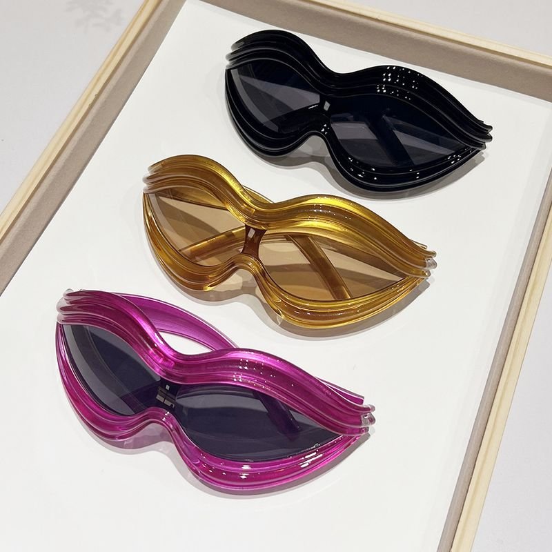 Women Fashion Y2K Shaped Sunglasses