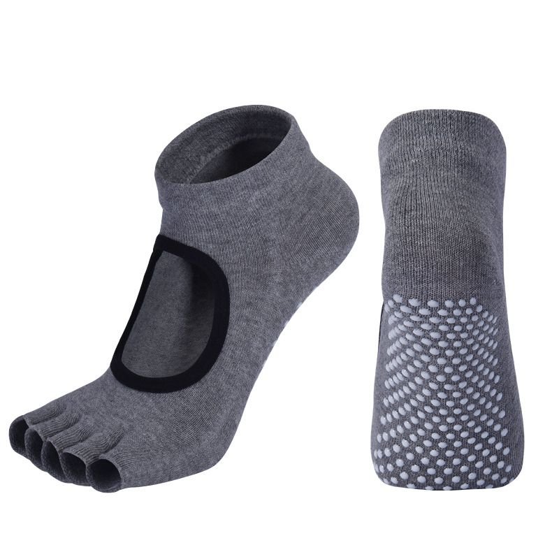 Yoga Fitness Half-Finger Non-Slip Five-Finger Yoga Socks