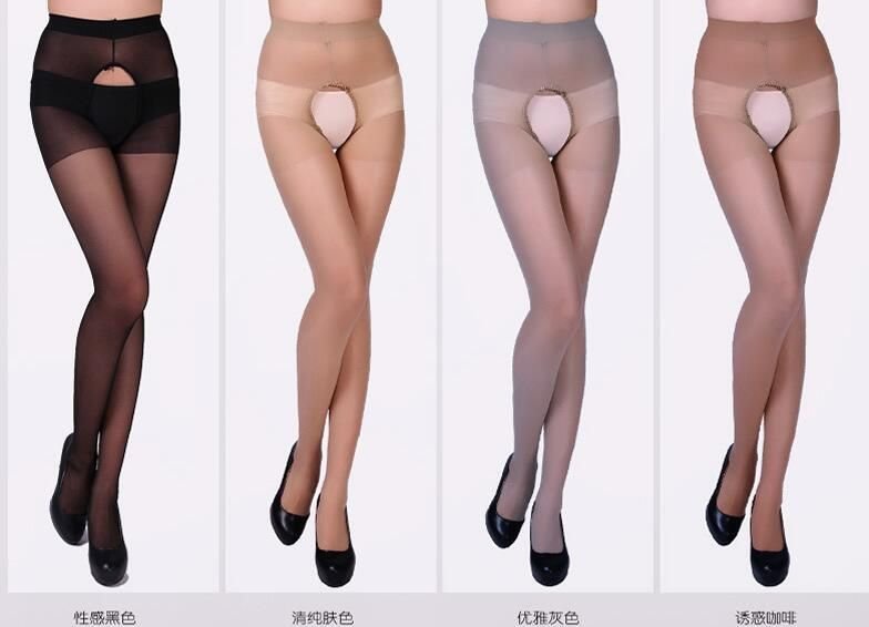 Women Fashion Sexy Core-Spun Silk Butterfly Pantyhose