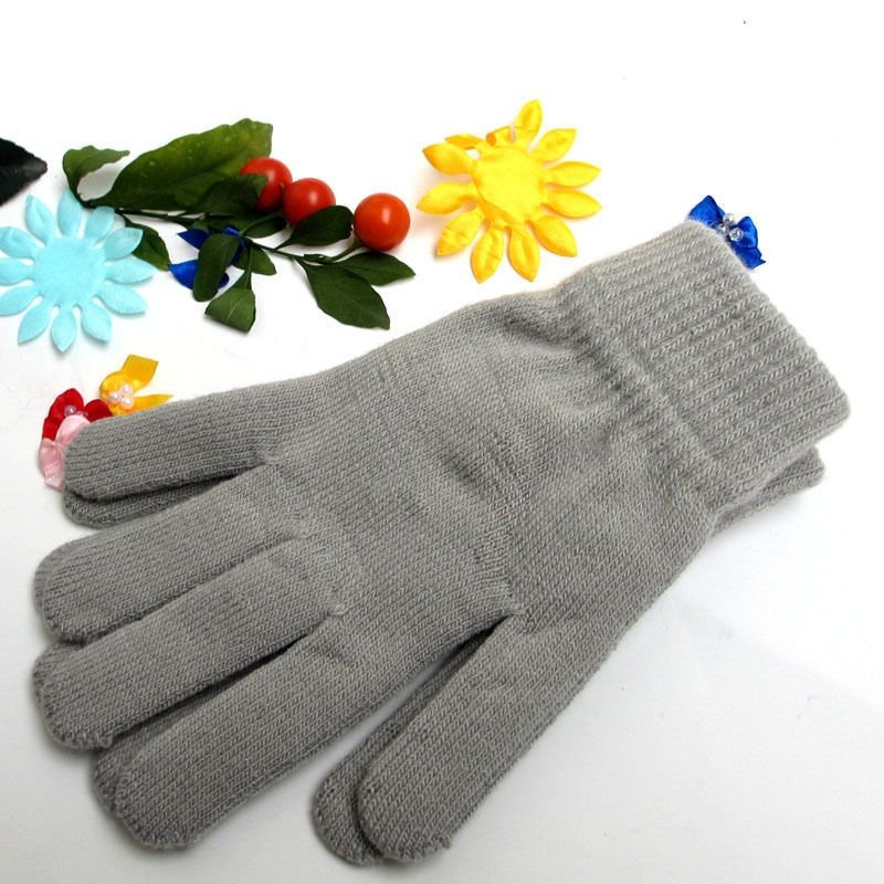 Autumn And Winter Neutral Fashion Cold Warm Knitted Wool Gloves