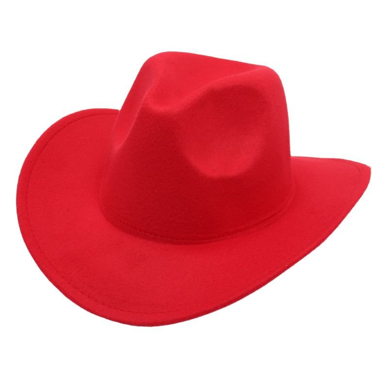 Simple Kids Children'S Cowboy Performance Jazz Hat Custom