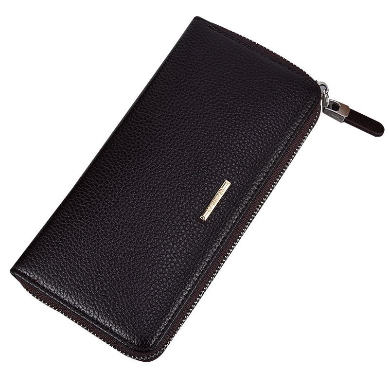 Men'S Long Wallet Business Casual Multi-Functional