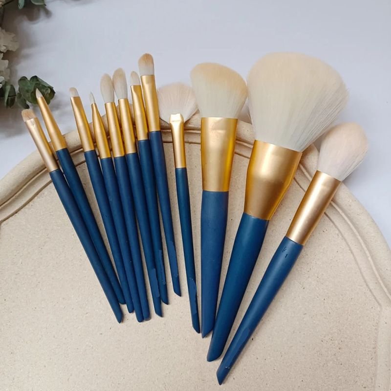 Simple Soft Hair Powder Eye Shadow Blush High Light Brush Set