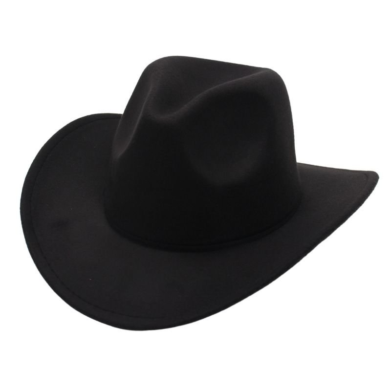 Simple Kids Children'S Cowboy Performance Jazz Hat Custom