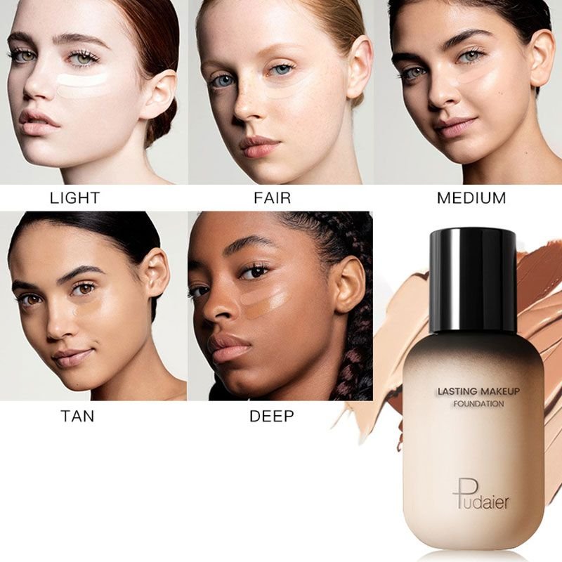 Pudaier Milk Bottle Concealer Contour Moisturizing Foundation