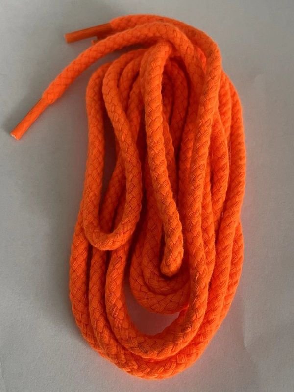 Simple Fashion Cashew Flower Woven Rough Hemp Rope Shoelaces