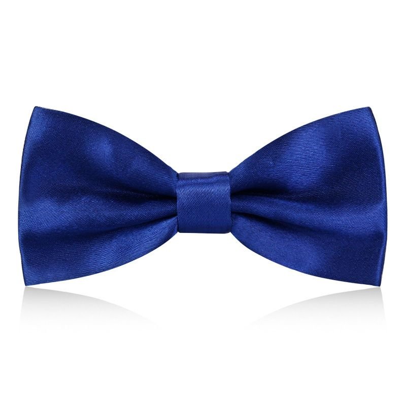 Men Simple British Style Business Dress Bow Tie