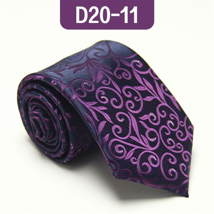 Men Fashion Pattern Business Suit Tie