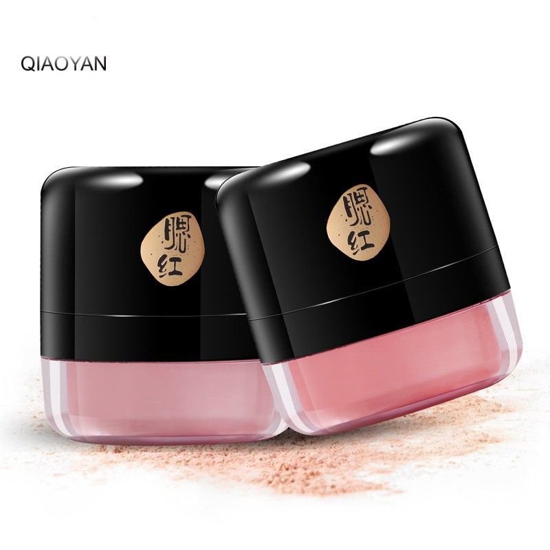 Qiaoyan 4 Colors Women Creative Oil-Control Nature Blush