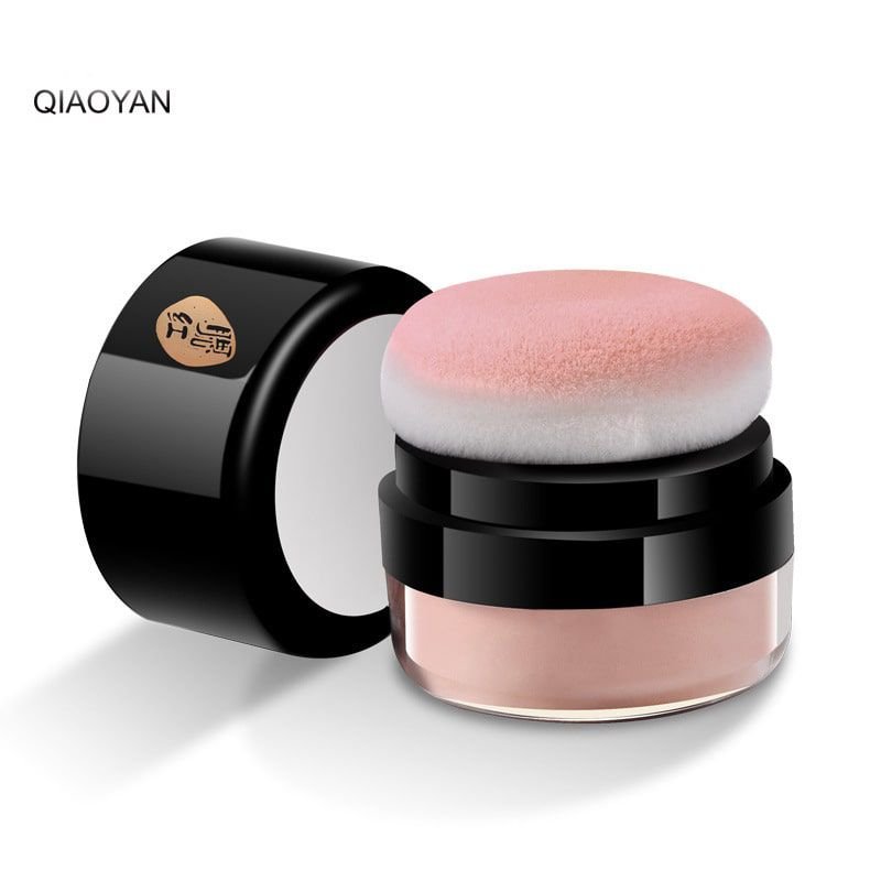 Qiaoyan 4 Colors Women Creative Oil-Control Nature Blush