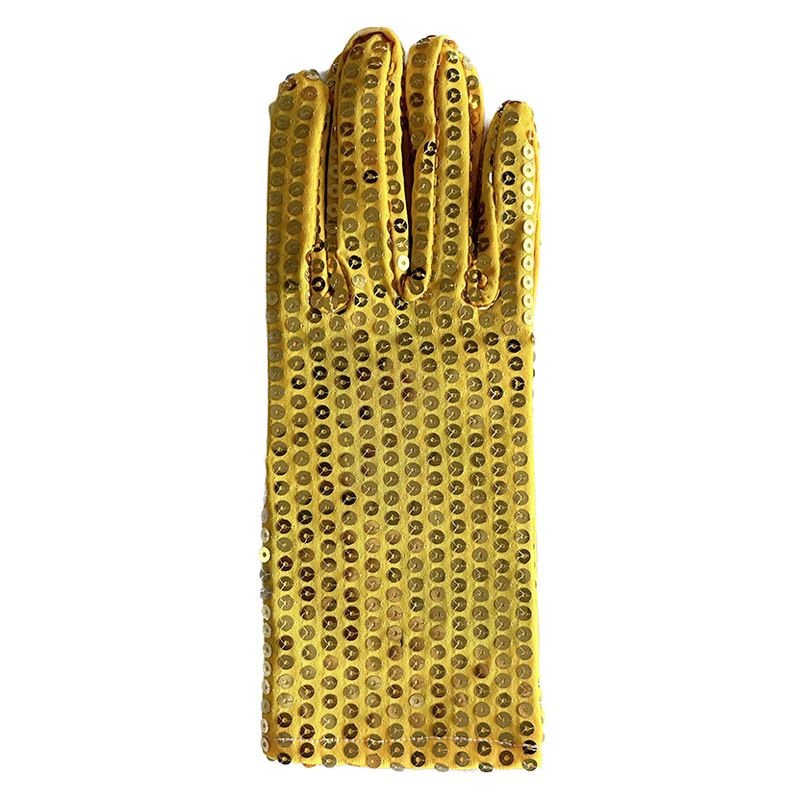 Women Fashion Stage Performance Sequin Gloves