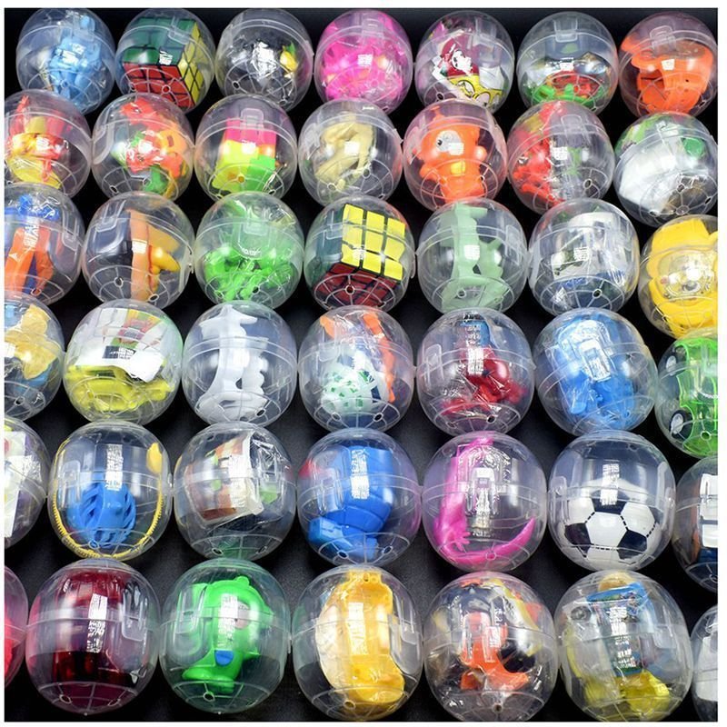 Cartoon Transparent Macaron Gashapon Ball Children Toy