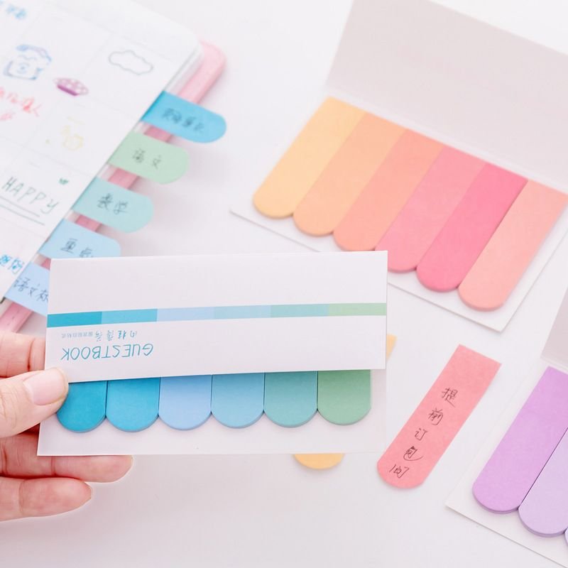 Creative Gradient Color Sticky Notes