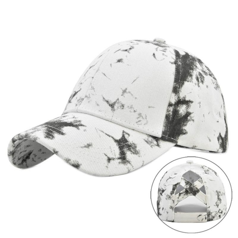 Unisex Fashion Tie-Dye Print Custom Baseball Cap