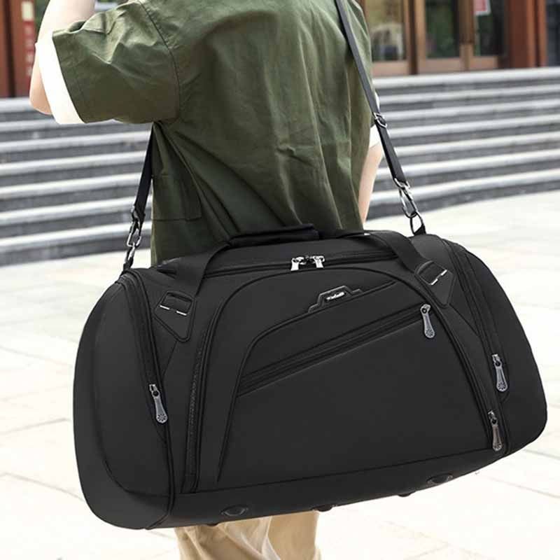 Men Leisure Sports Basic Oxford Duffle Bag