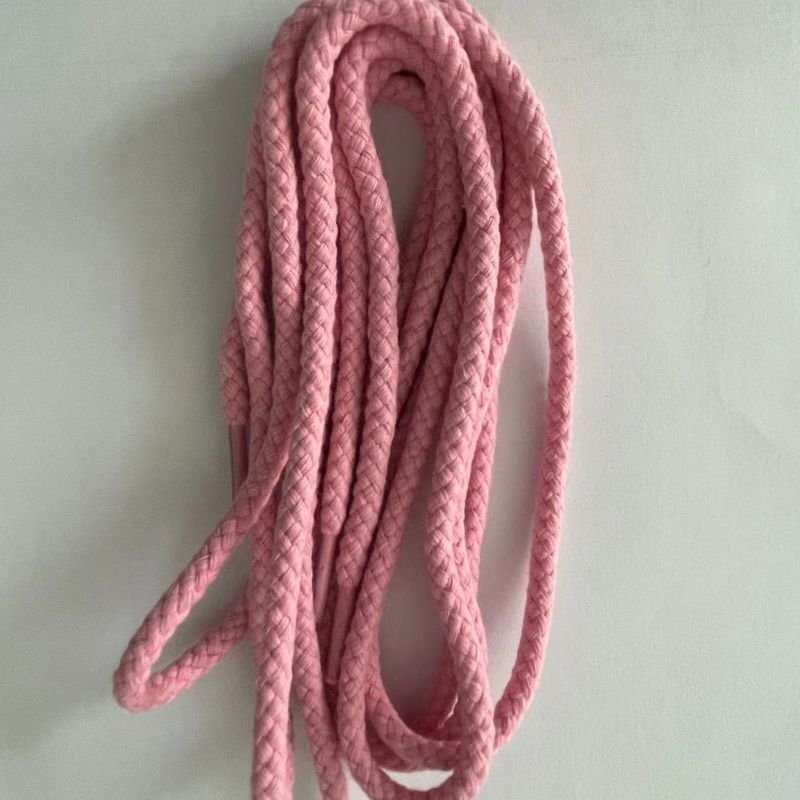 Simple Fashion Cashew Flower Woven Rough Hemp Rope Shoelaces