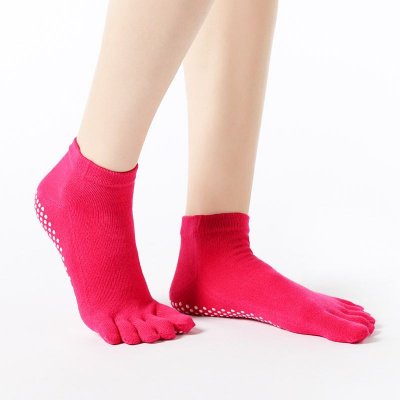 Yoga Fitness Non-Slip Dispensing Five-Finger Socks All-Inclusive