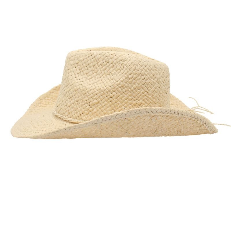 White Beach Knights Western Cowboy Straw Sunscreen Men And Women Custom Hat