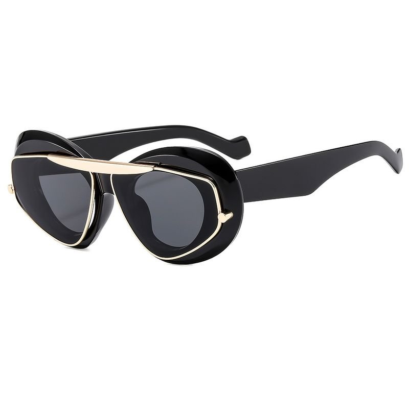 Women Fashion Exaggerated Cat Eye Sunglasses