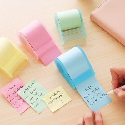 Roll Type Solid Color Sticky Note