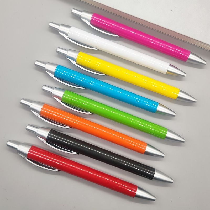 Simple Neutral Multicolor Medium Oil Ballpoint Pen