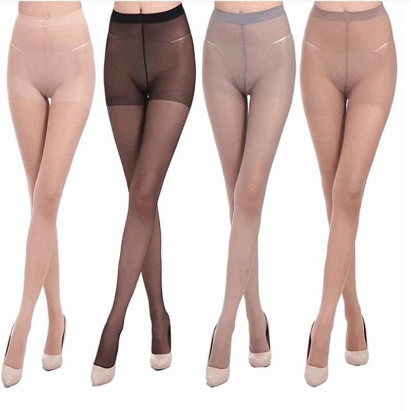 Women Fashion Sexy Core-Spun Silk Butterfly Pantyhose