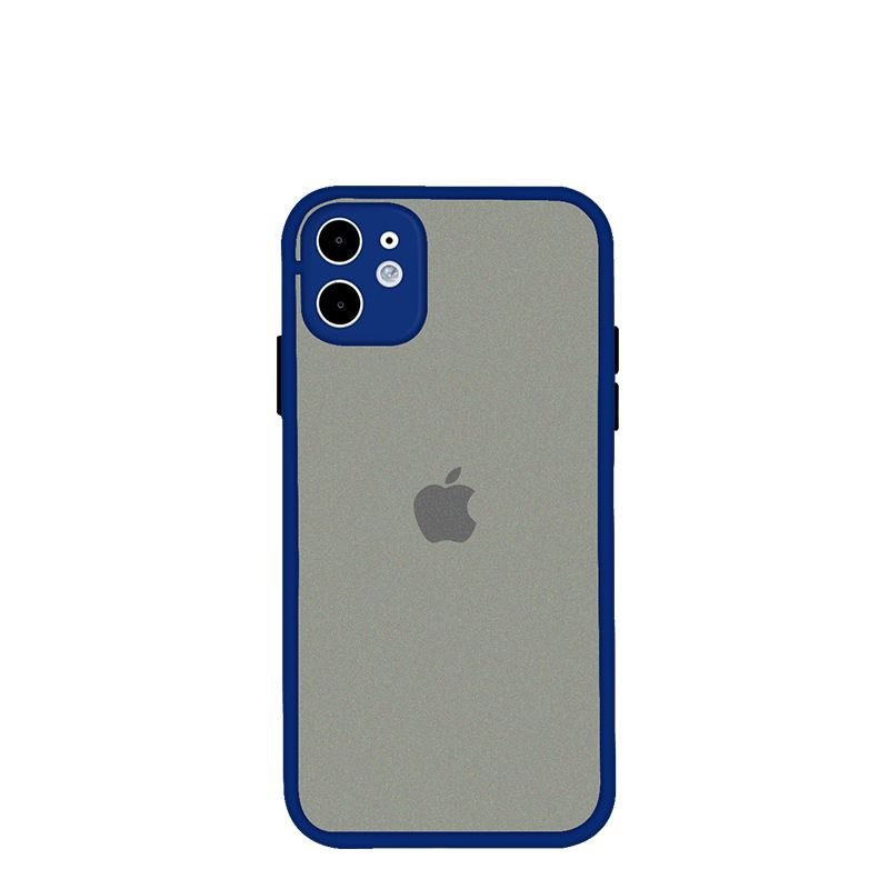 Custom PC+Gel Frosted Claer iPhone Case