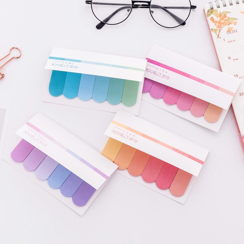 Creative Gradient Color Sticky Notes