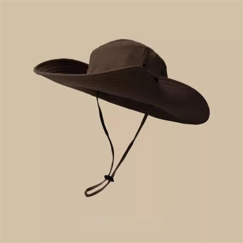 Processing Custom Fashion Outdoor Oversized Eaves Cowboy Bucket Hat