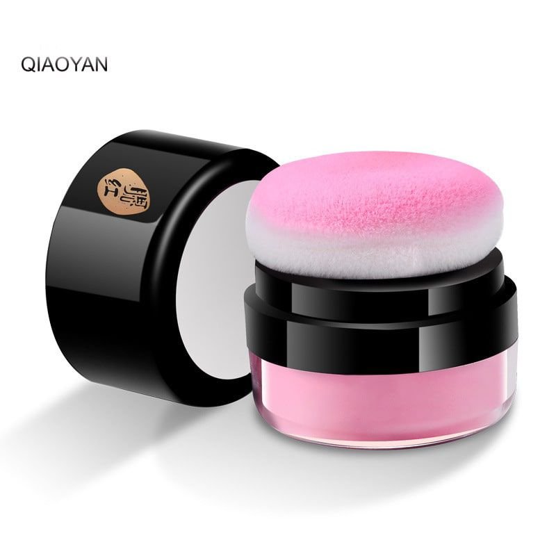 Qiaoyan 4 Colors Women Creative Oil-Control Nature Blush